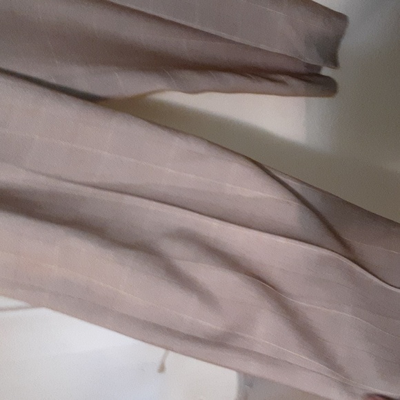 Women's Tan Blazer Pant Suit - Picture 14 of 14